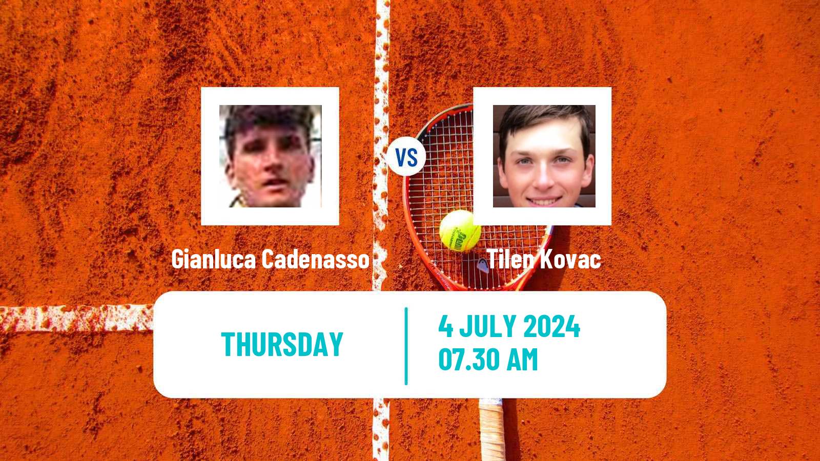 Tennis ITF M15 Store Men Gianluca Cadenasso - Tilen Kovac