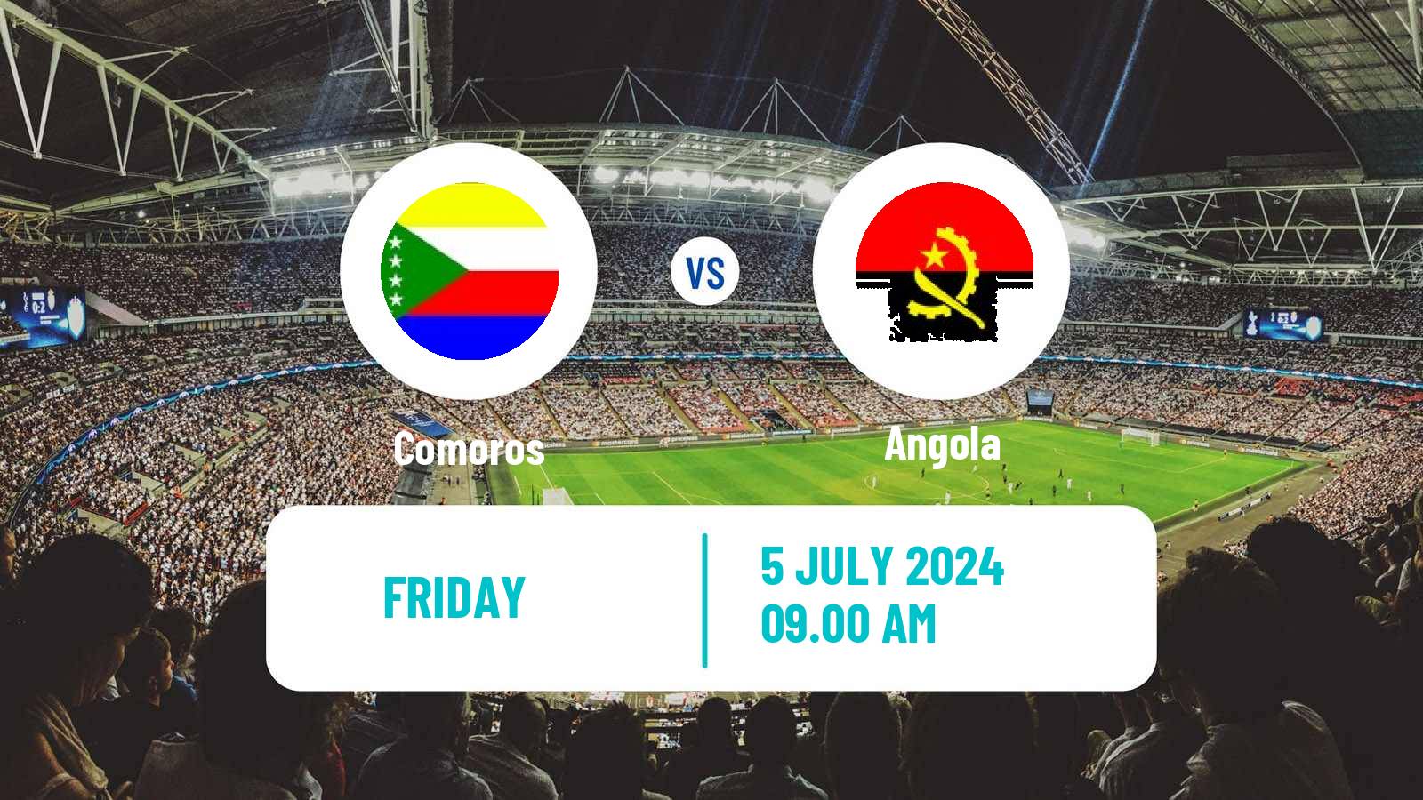 Football COSAFA Cup Comoros - Angola
