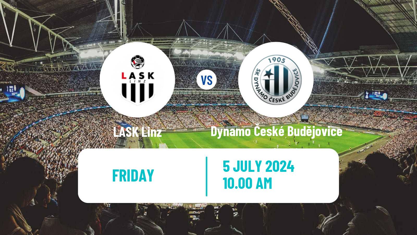 Soccer Club Friendly LASK Linz - Dynamo České Budějovice
