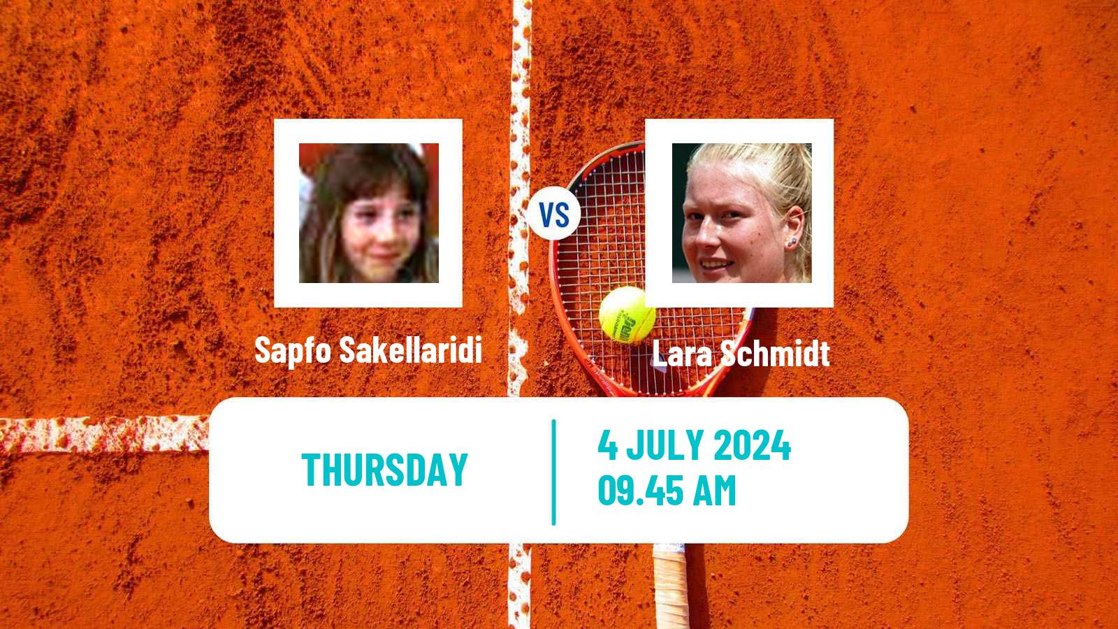 Tennis ITF W35 Stuttgart Vaihingen Women Sapfo Sakellaridi - Lara Schmidt