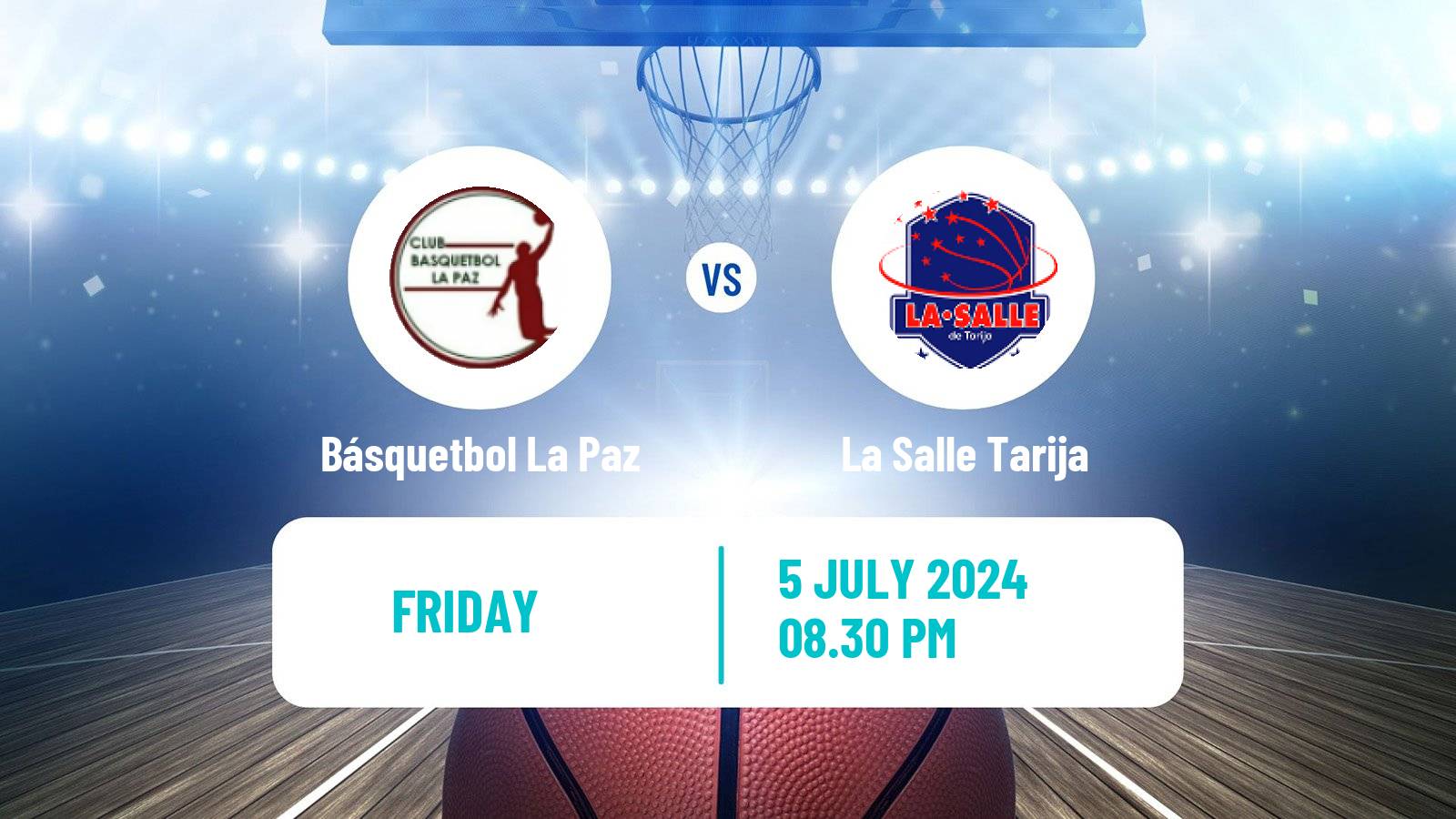 Basketball Bolivian Libobasquet Básquetbol La Paz - La Salle Tarija