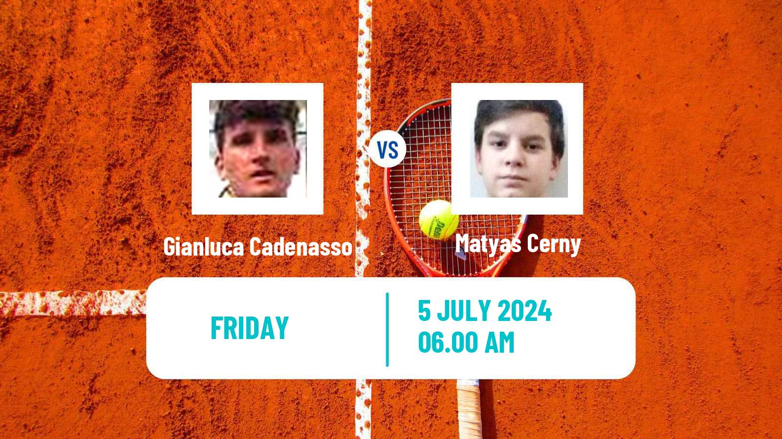 Tennis ITF M15 Store Men Gianluca Cadenasso - Matyas Cerny