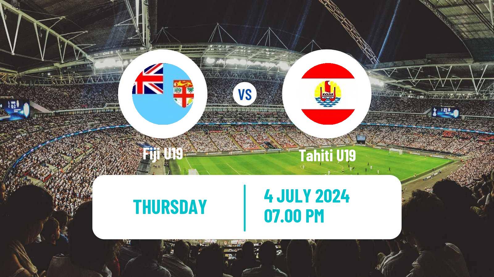 Soccer OFC Championship U19 Fiji U19 - Tahiti U19