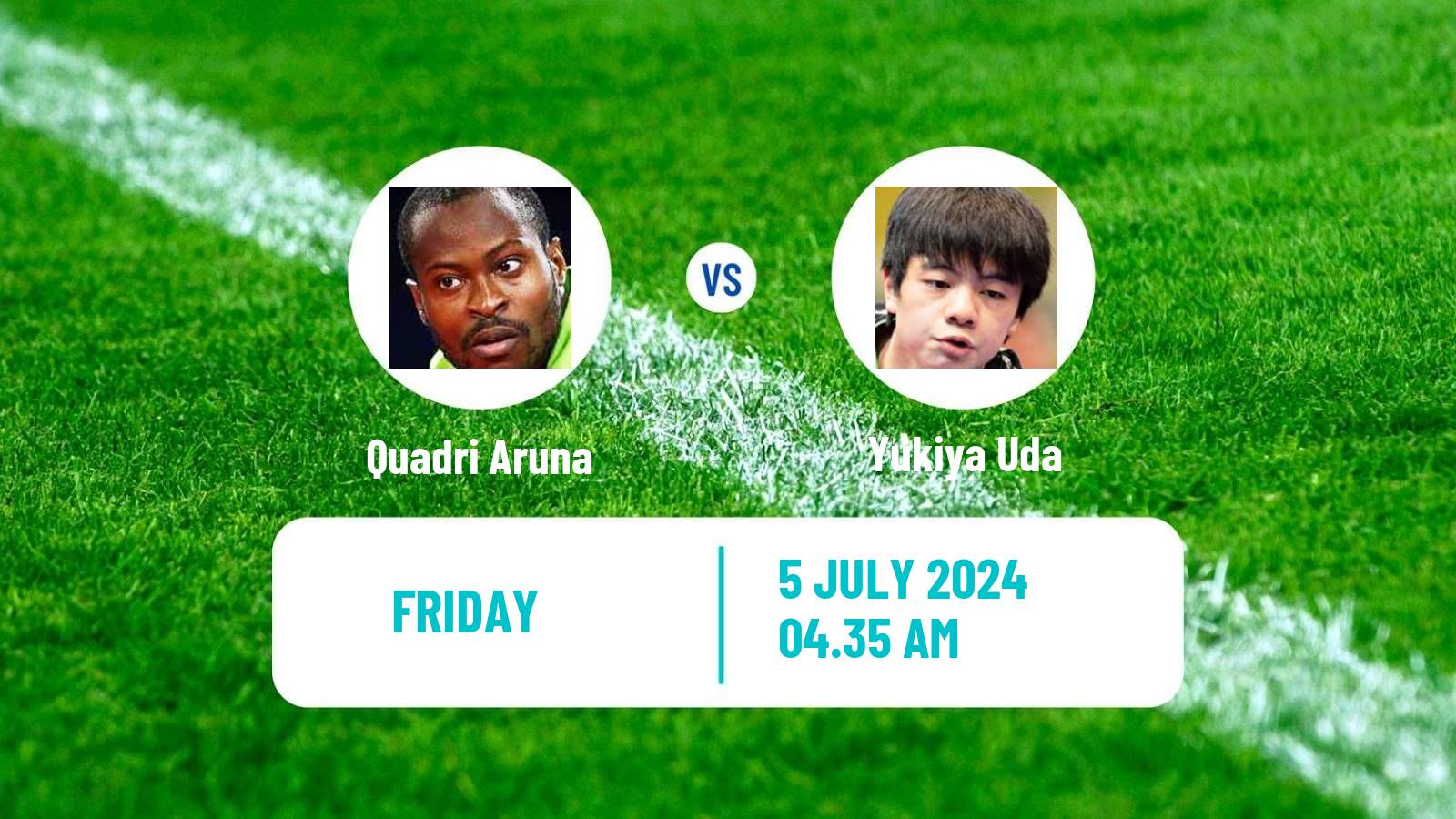 Table tennis Wtt Star Contender Bangkok Men Quadri Aruna - Yukiya Uda