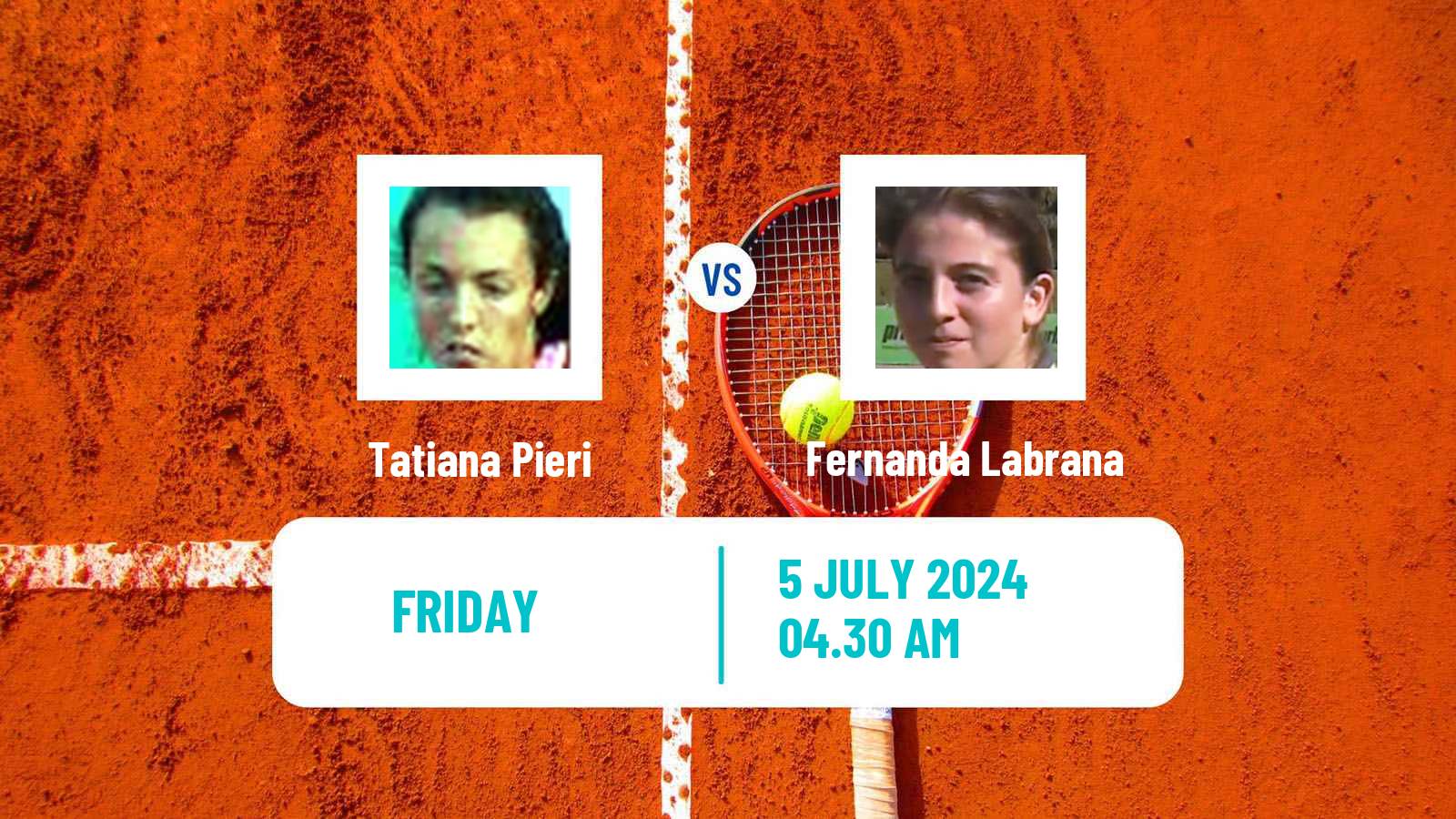 Tennis ITF W35 Rome Women Tatiana Pieri - Fernanda Labrana