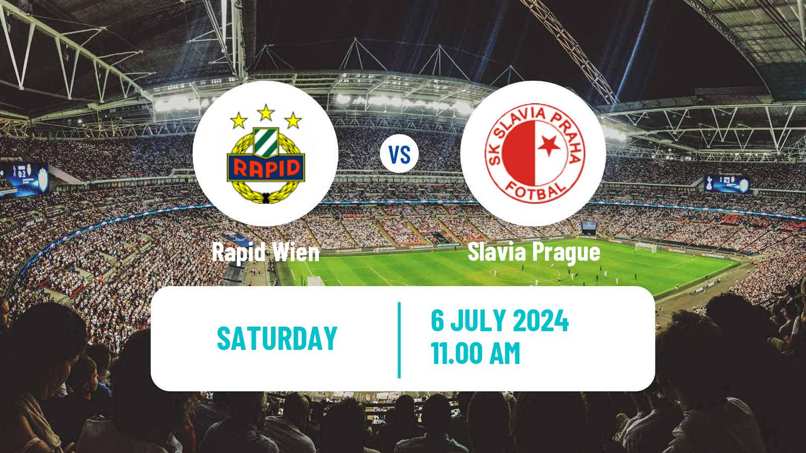 Soccer Club Friendly Rapid Wien - Slavia Prague