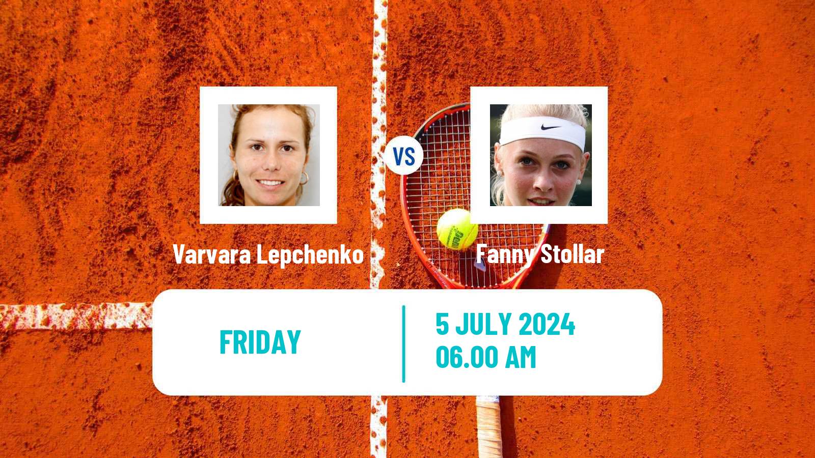 Tennis ITF W35 Rome Women Varvara Lepchenko - Fanny Stollar