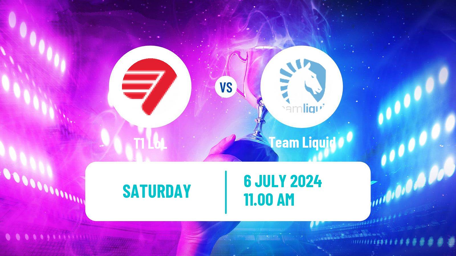 Esports League Of Legends Esports World Cup T1 - Team Liquid