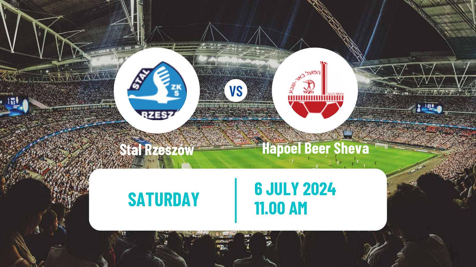 Soccer Club Friendly Stal Rzeszów - Hapoel Beer Sheva