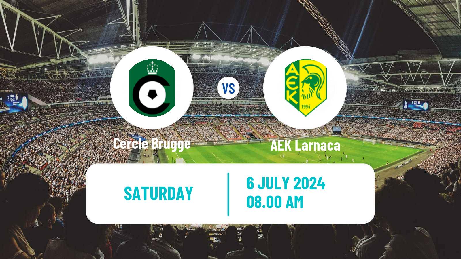 Soccer Club Friendly Cercle Brugge - AEK Larnaca