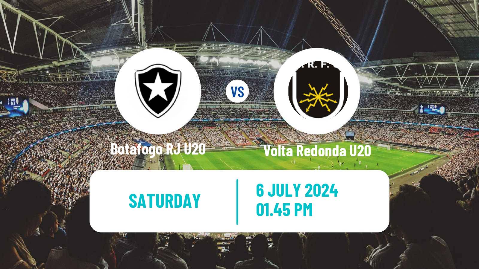 Soccer Brazilian Carioca U20 Botafogo RJ U20 - Volta Redonda U20