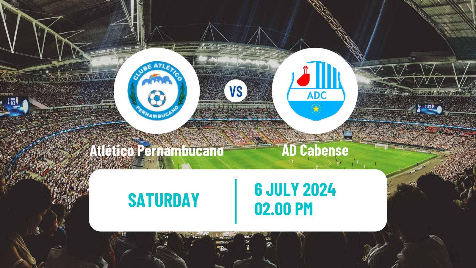Soccer Brazilian Pernambucano 2 Atlético Pernambucano - Cabense