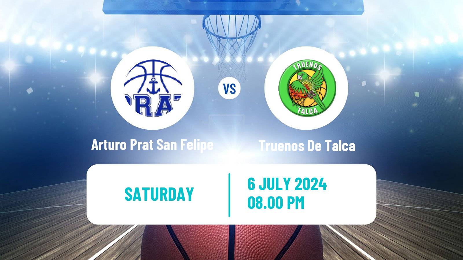 Basketball Chilean LNB 2 Arturo Prat San Felipe - Truenos De Talca