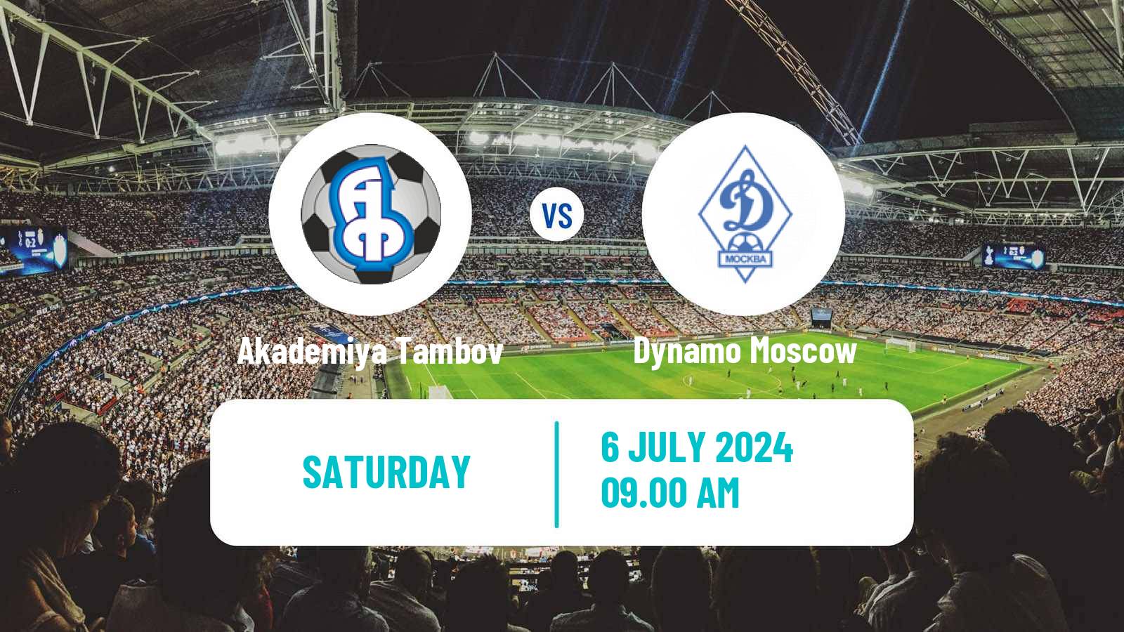Soccer Russian Cup Women Akademiya Tambov - Dynamo Moscow