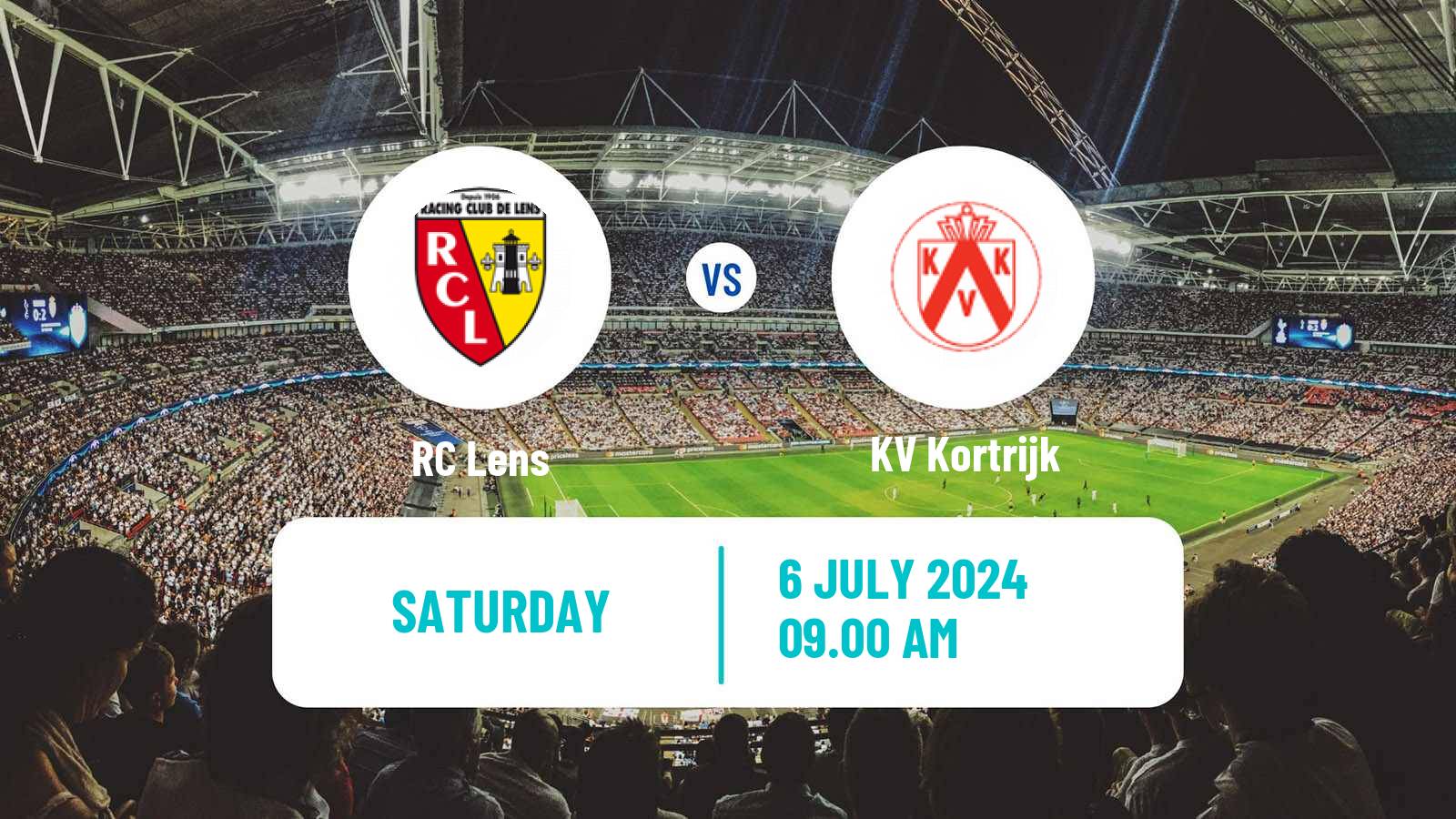 Soccer Club Friendly Lens - Kortrijk