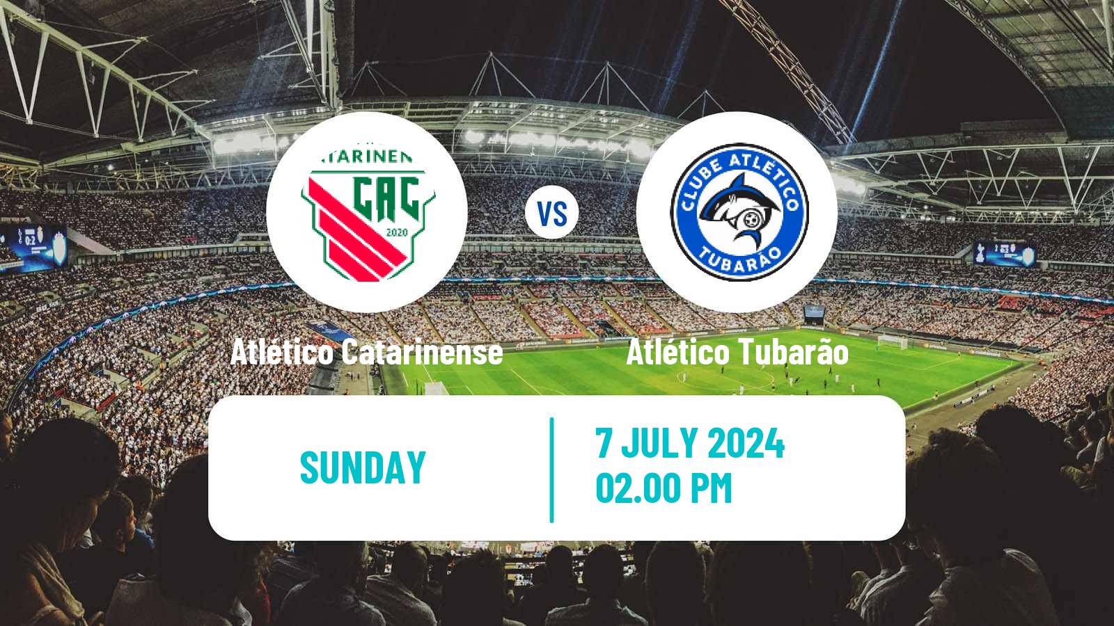 Soccer Brazilian Campeonato Catarinense 2 Atlético Catarinense - Atlético Tubarão