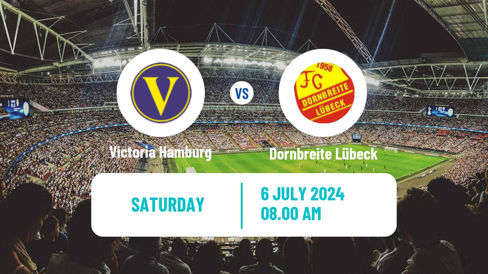 Soccer Club Friendly Victoria Hamburg - Dornbreite Lübeck