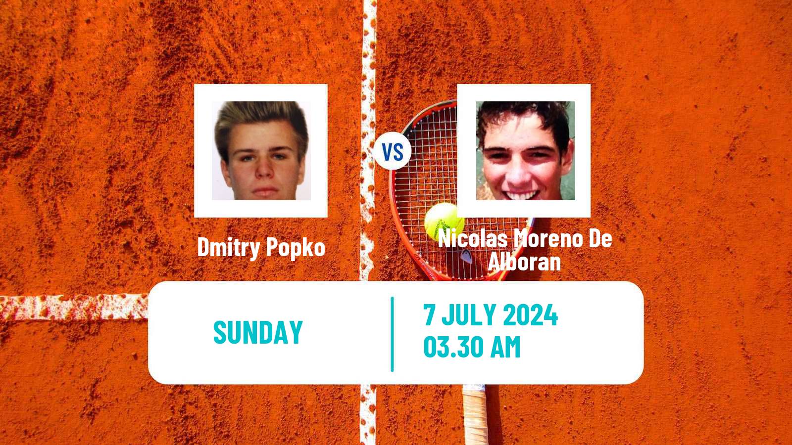 Tennis Brasov Challenger Men Dmitry Popko - Nicolas Moreno De Alboran