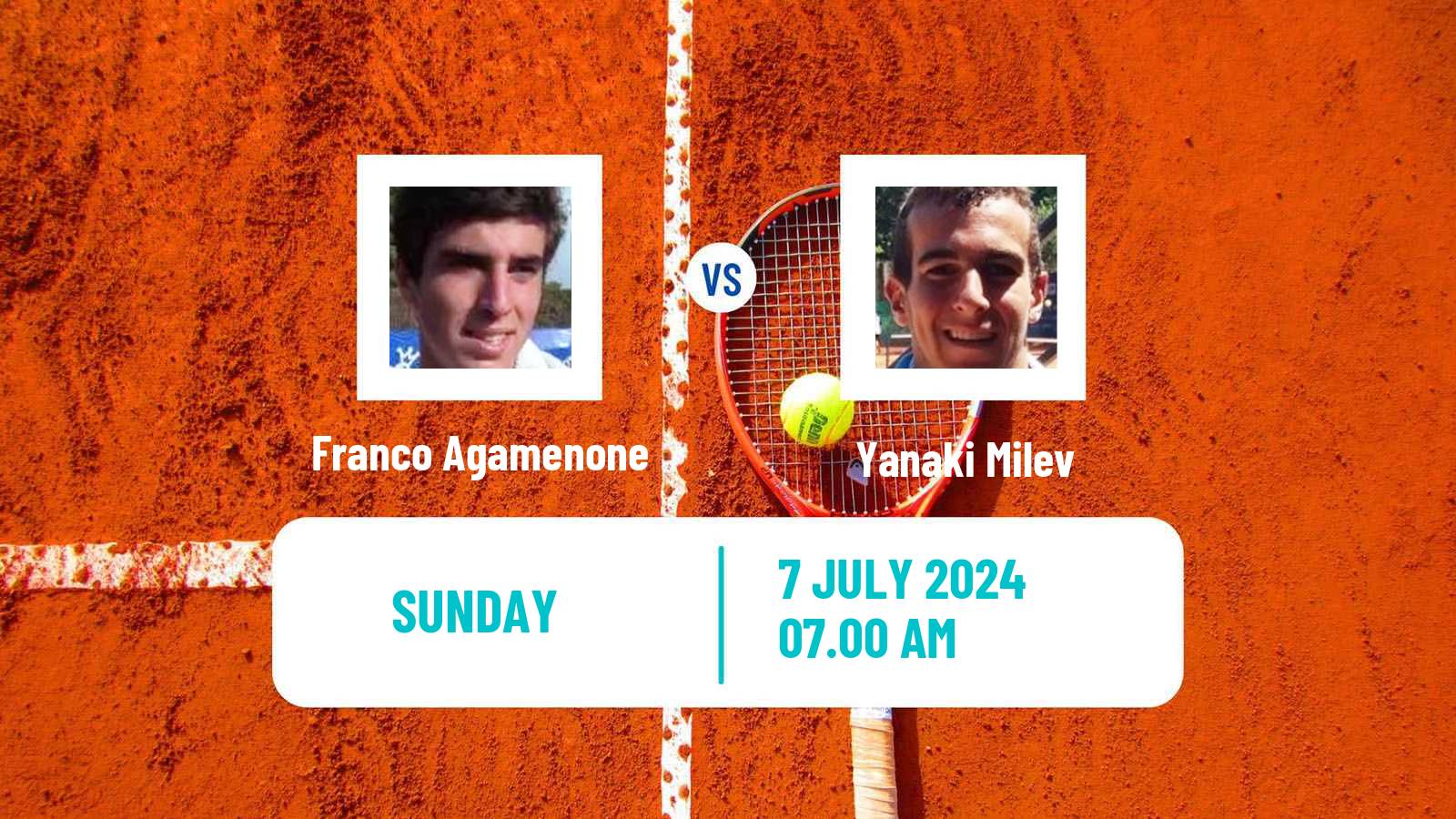 Tennis Braunschweig Challenger Men Franco Agamenone - Yanaki Milev