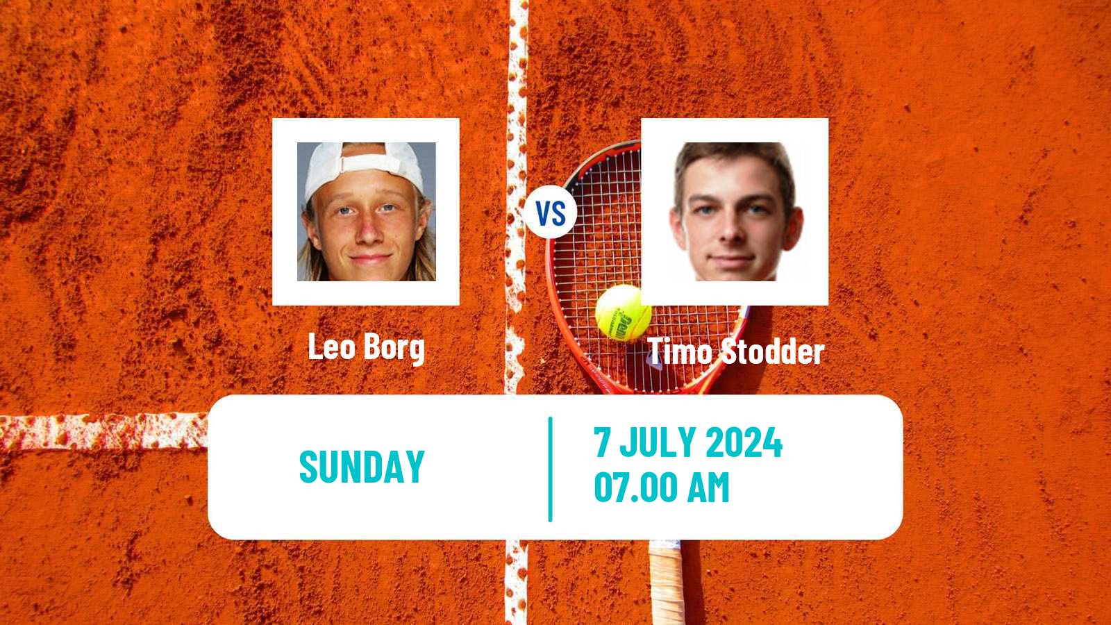 Tennis Braunschweig Challenger Men Leo Borg - Timo Stodder