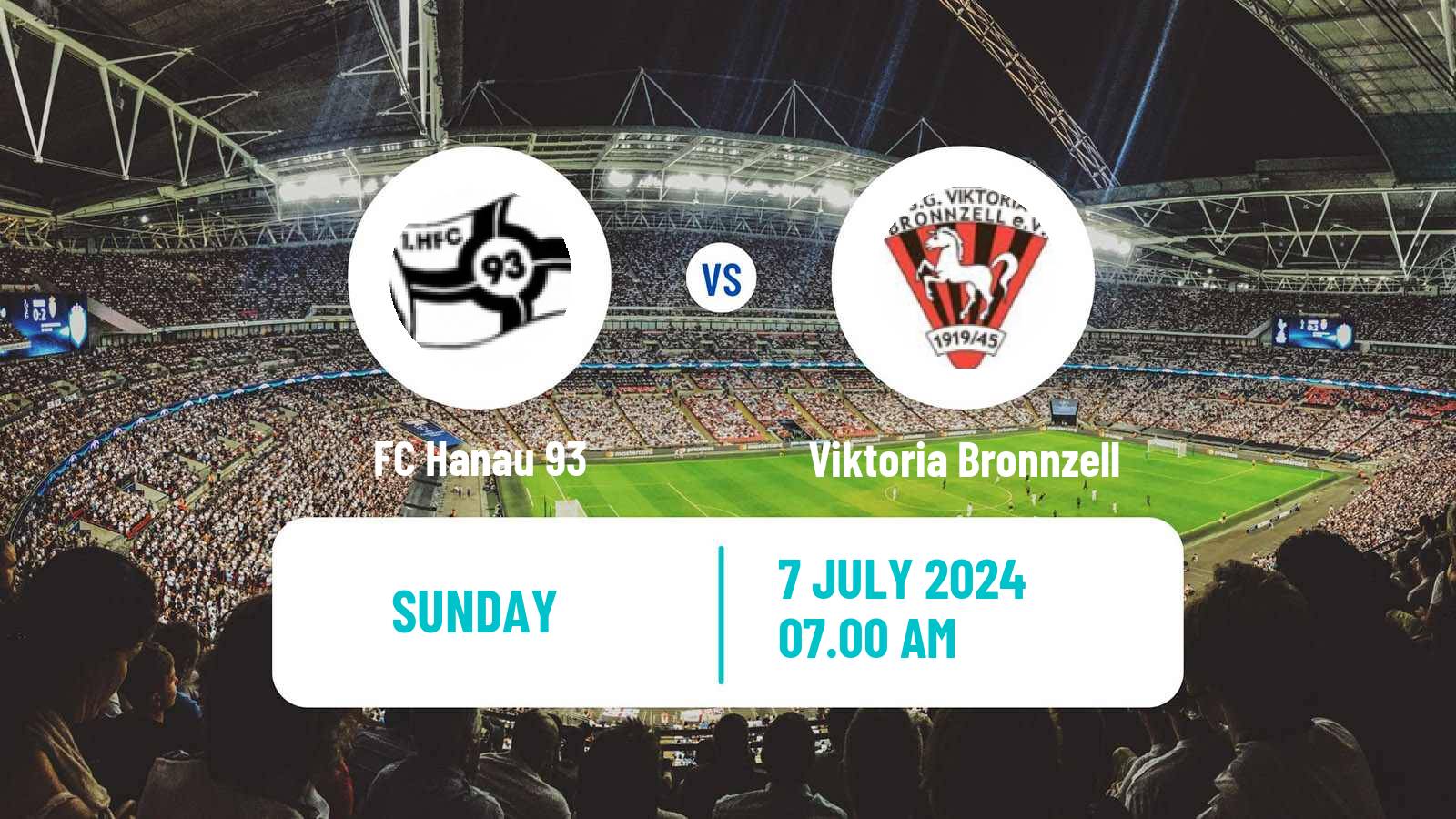 Soccer Club Friendly Hanau - Viktoria Bronnzell