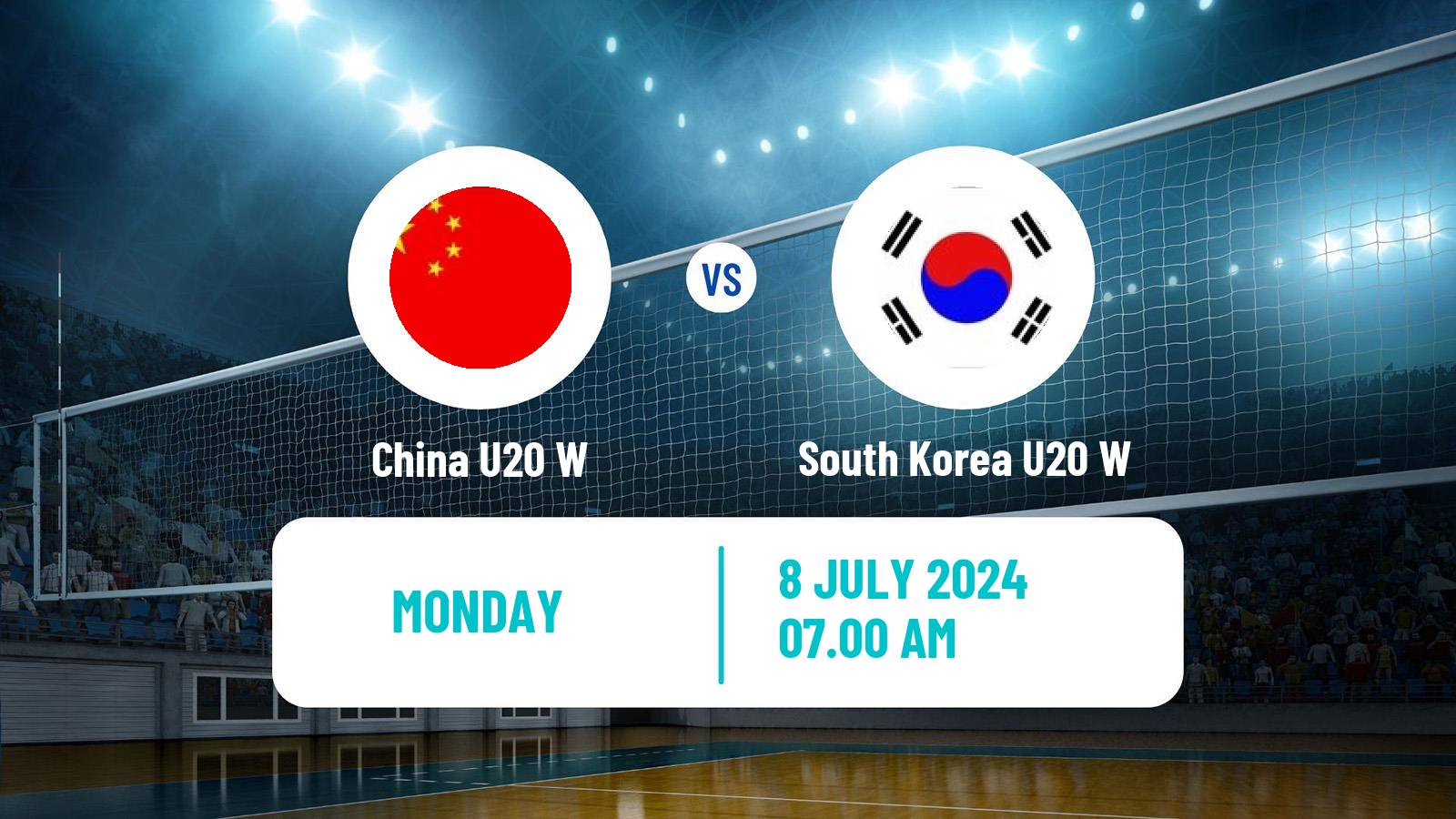 Volleyball Asian Championship U20 Volleyball Women China U20 W - South Korea U20 W
