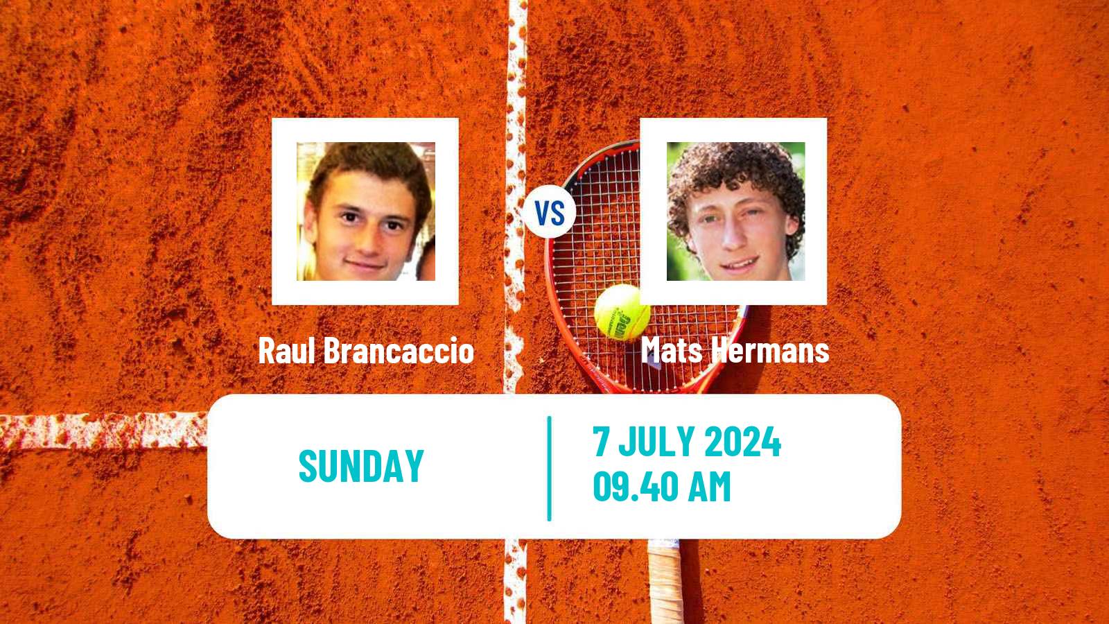 Tennis Trieste Challenger Men Raul Brancaccio - Mats Hermans