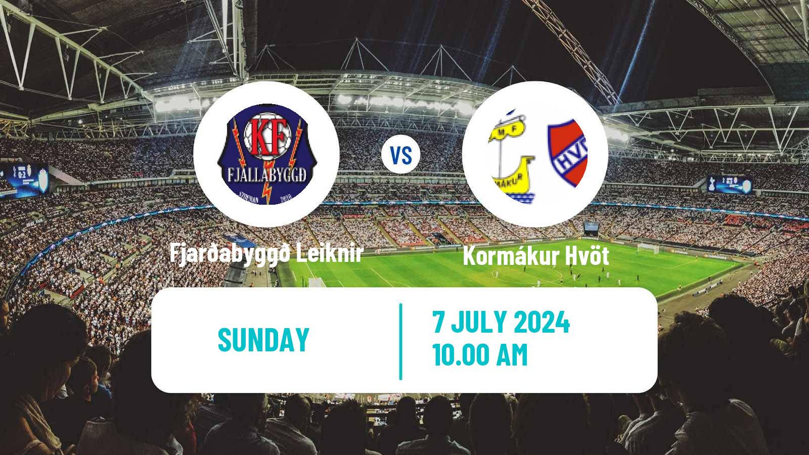 Soccer Icelandic Division 2 KFA - Kormákur Hvöt