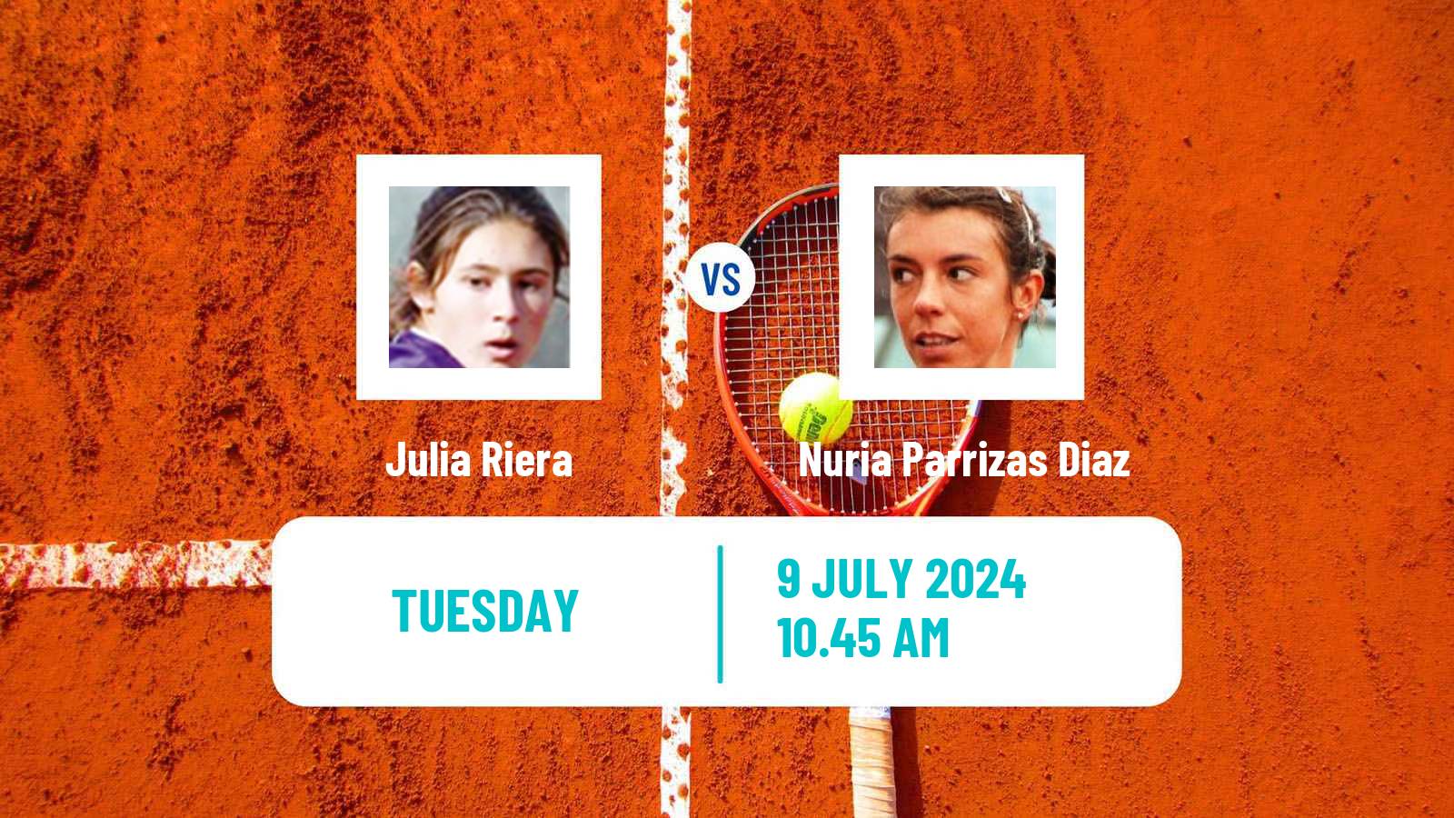 Tennis Bastad Challenger Women Julia Riera - Nuria Parrizas Diaz