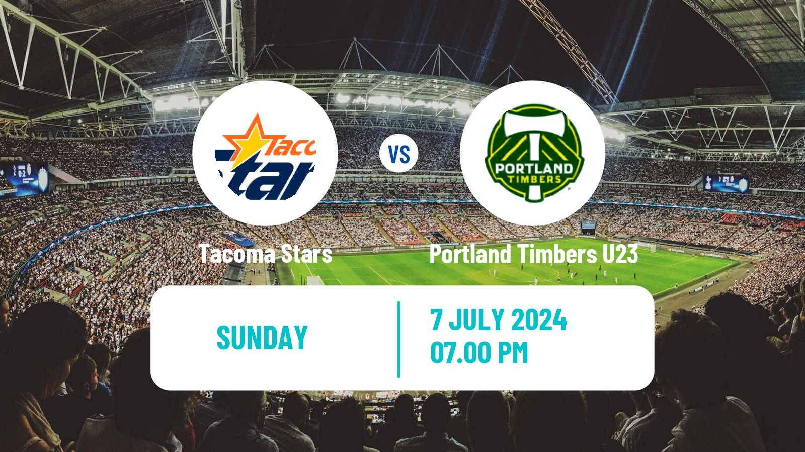 Soccer USL League Two Tacoma Stars - Portland Timbers U23