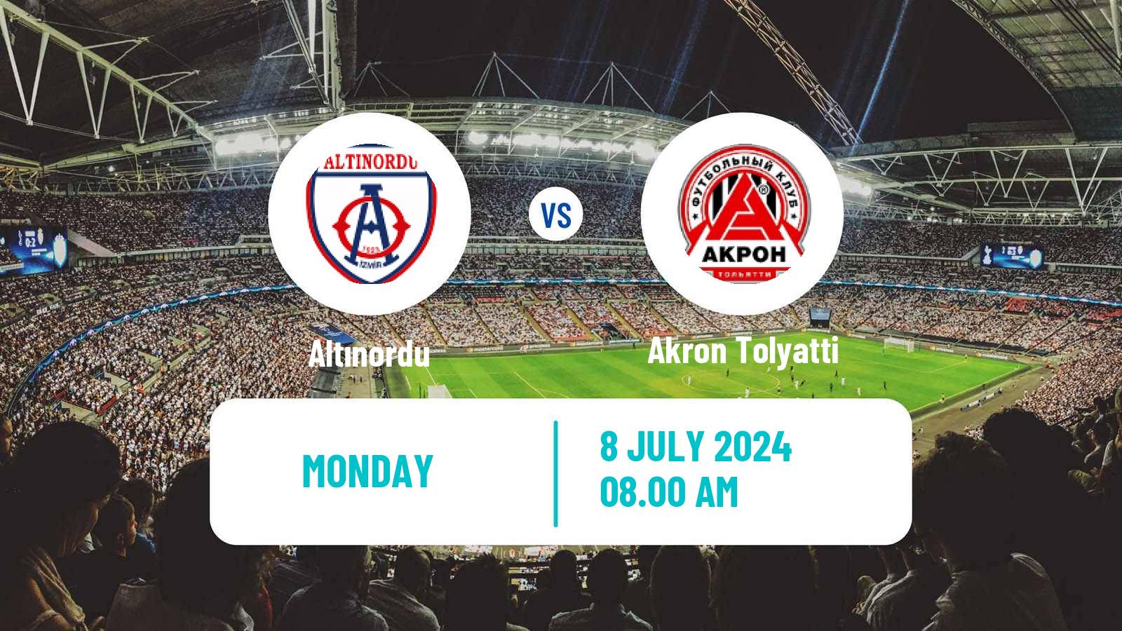 Soccer Club Friendly Altınordu - Akron Tolyatti