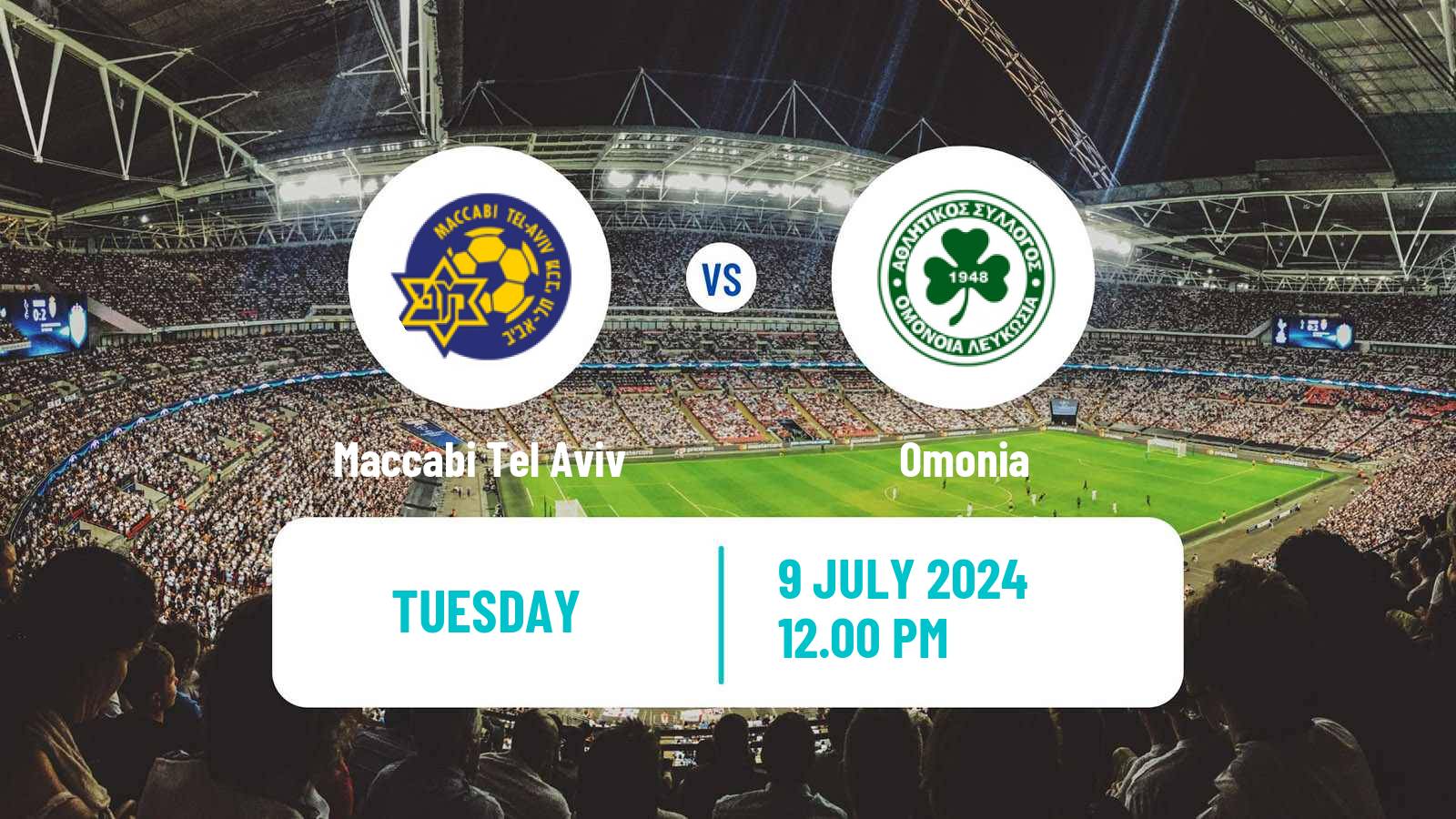 Soccer Club Friendly Maccabi Tel Aviv - Omonia