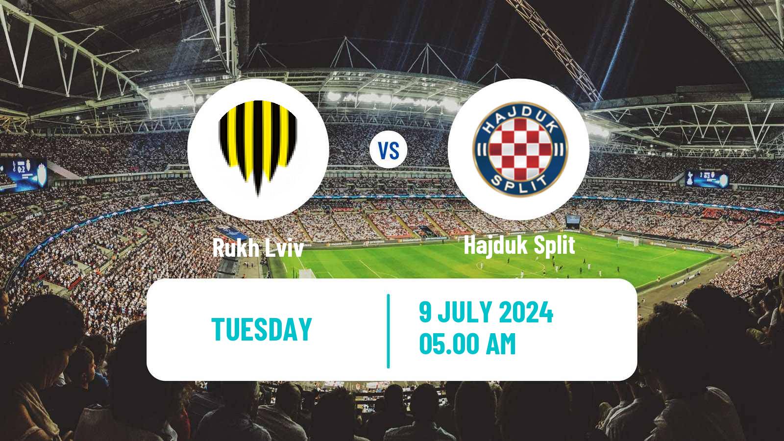 Soccer Club Friendly Rukh Lviv - Hajduk Split