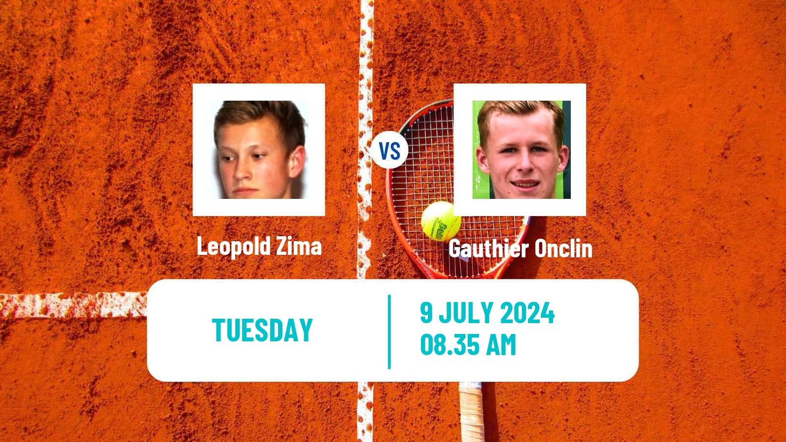 Tennis ITF M25 Kassel Men 2024 Leopold Zima - Gauthier Onclin