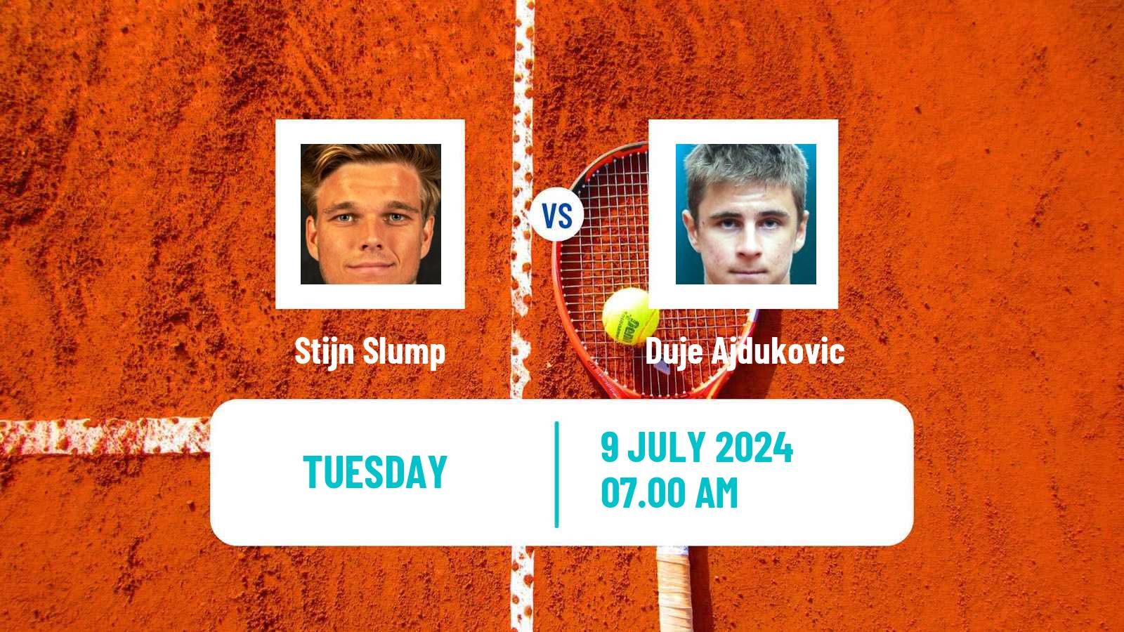 Tennis Braunschweig Challenger Men Stijn Slump - Duje Ajdukovic