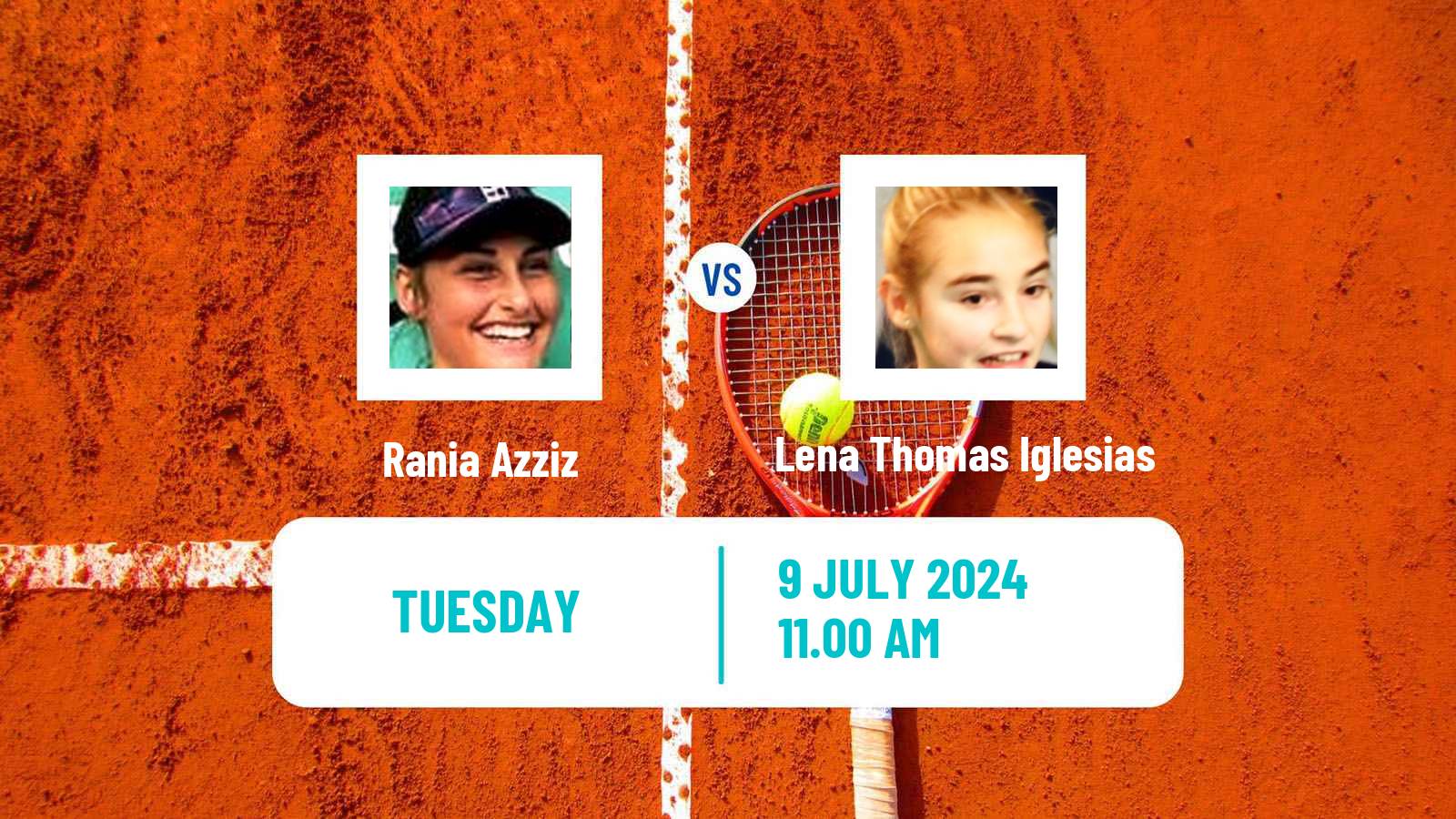 Tennis ITF W15 Bissy Chambery Women Rania Azziz - Lena Thomas Iglesias