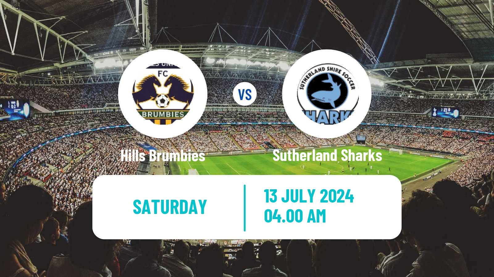 Football Australian NPL NSW Hills United - Sutherland Sharks