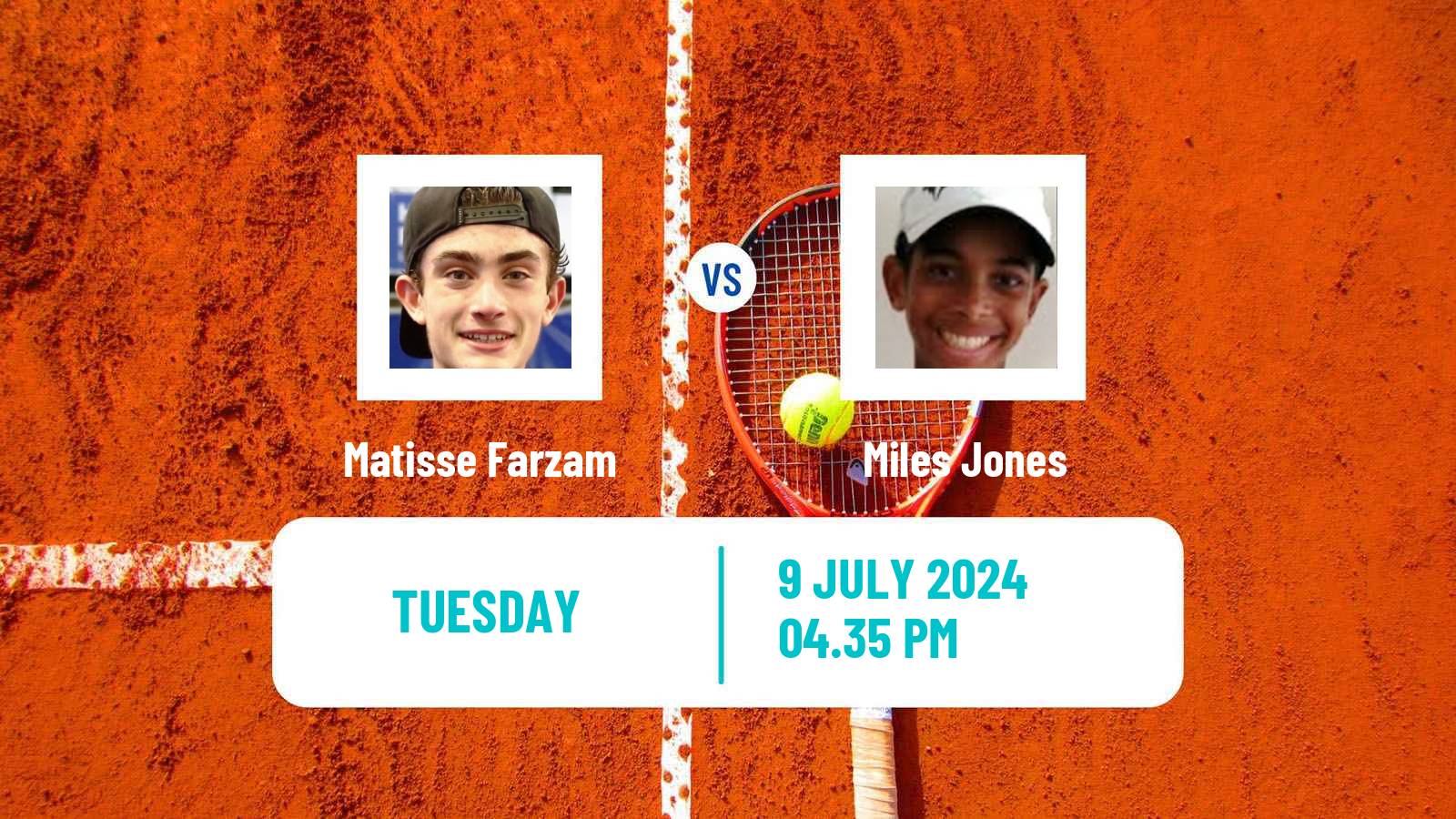Tennis ITF M15 Lakewood Ca 2 Men Matisse Farzam - Miles Jones