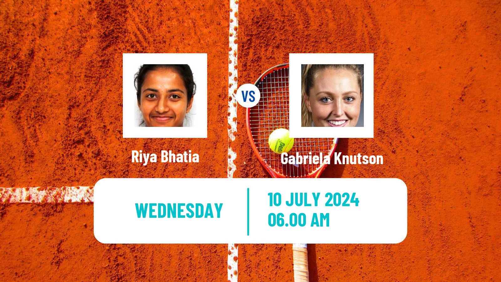Tennis ITF W50 Corroios Seixal Women Riya Bhatia - Gabriela Knutson