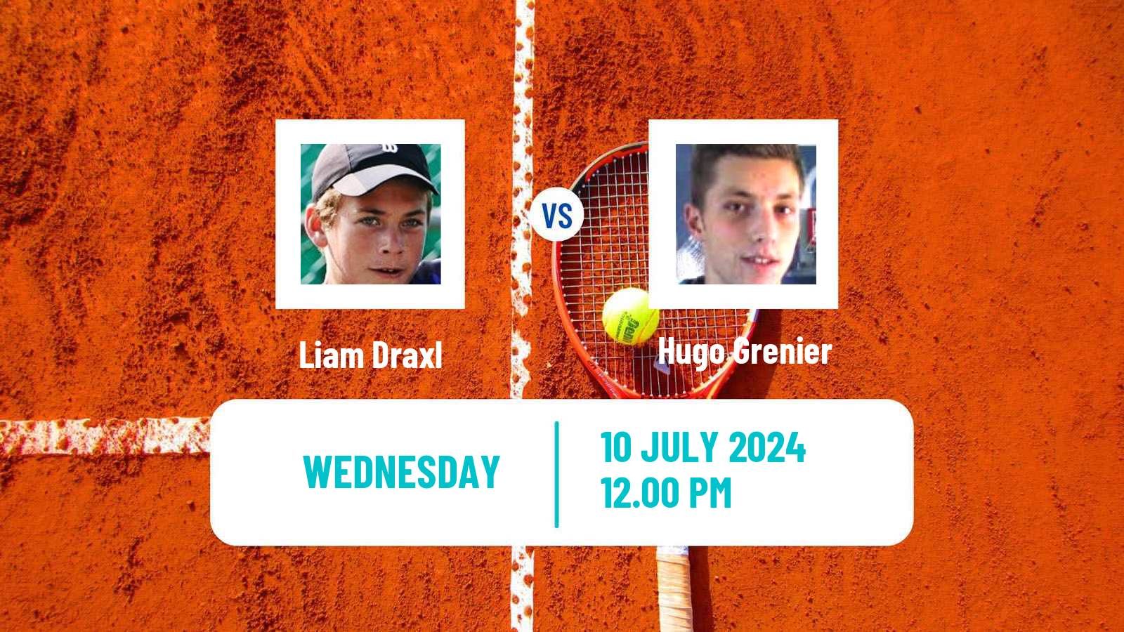 Tennis Winnipeg Challenger Men Liam Draxl - Hugo Grenier