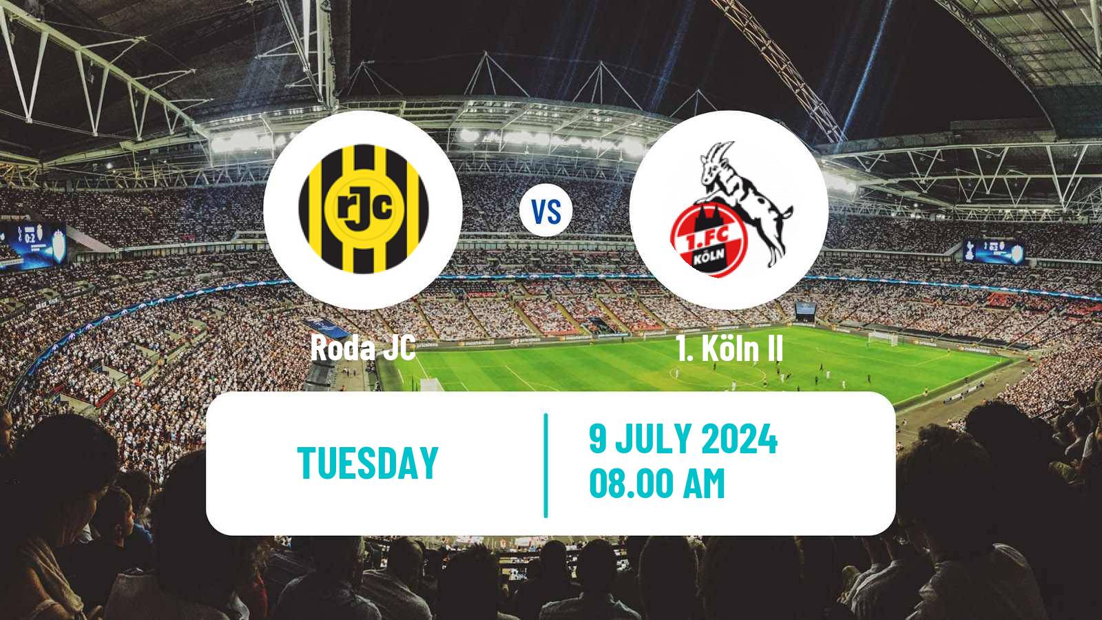 Soccer Club Friendly Roda - Köln II