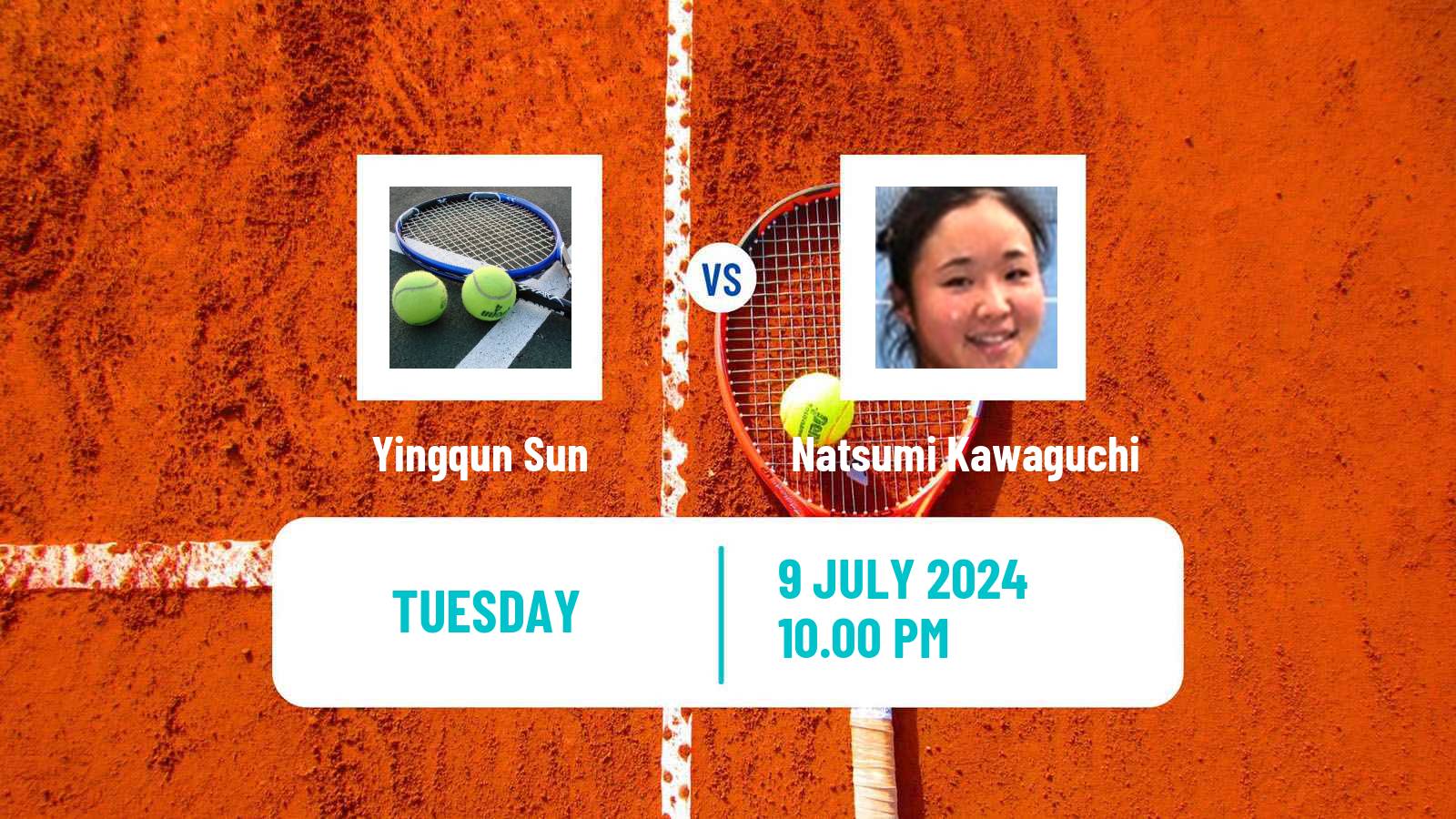Tennis ITF W35 Tianjin Women Yingqun Sun - Natsumi Kawaguchi