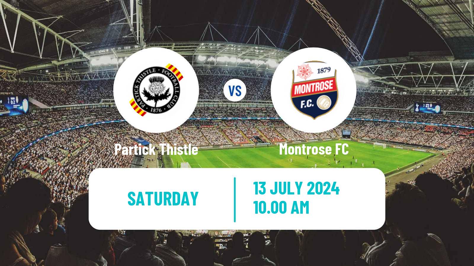 Soccer Scottish League Cup Partick Thistle - Montrose