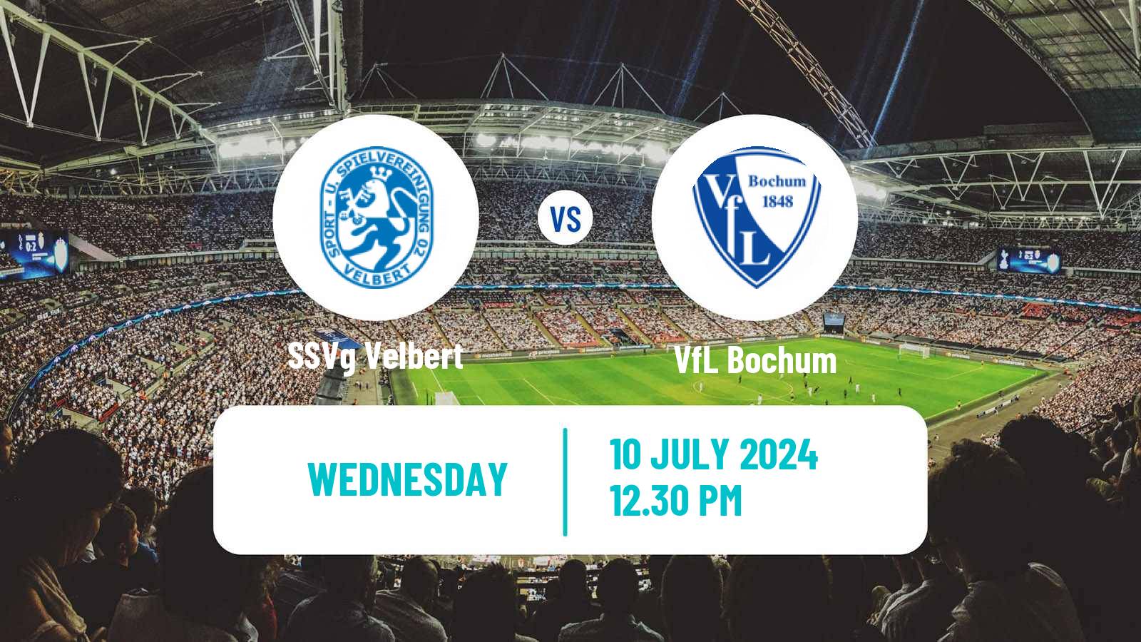 Soccer Club Friendly Velbert - Bochum