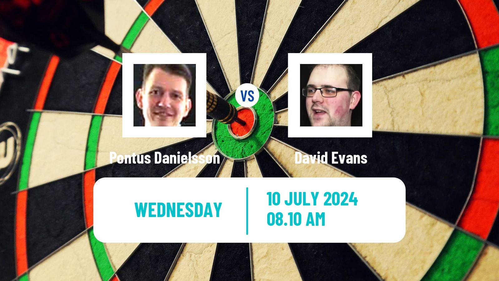 Darts Modus Super Series Pontus Danielsson - David Evans