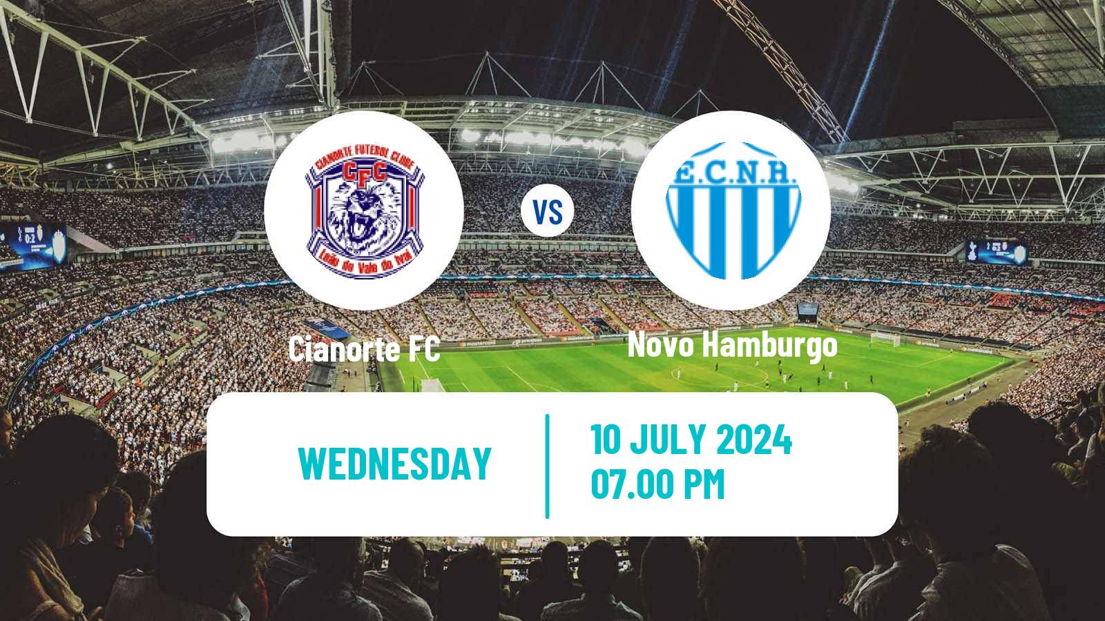 Soccer Brazilian Serie D Cianorte - Novo Hamburgo