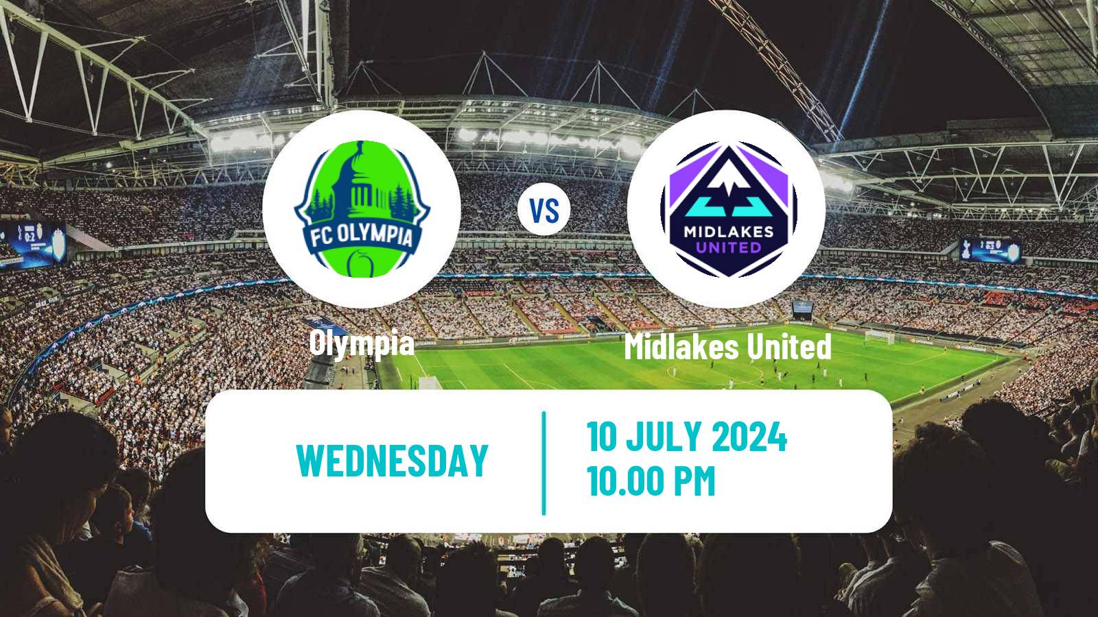 Soccer USL League Two Olympia - Midlakes United