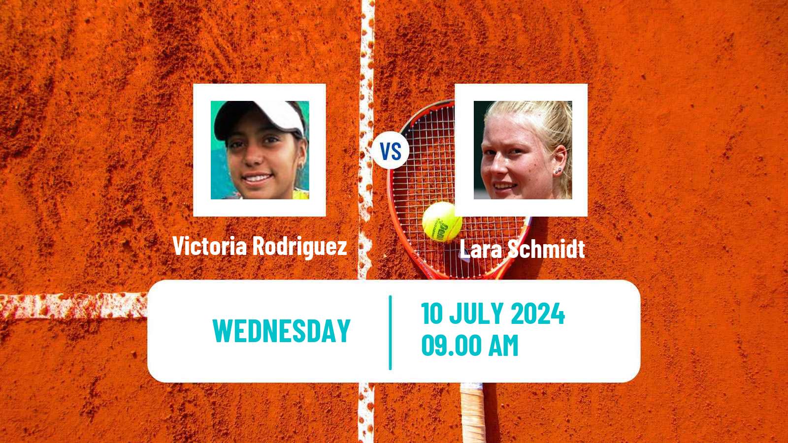 Tennis ITF W35 Aschaffenburg Women Victoria Rodriguez - Lara Schmidt