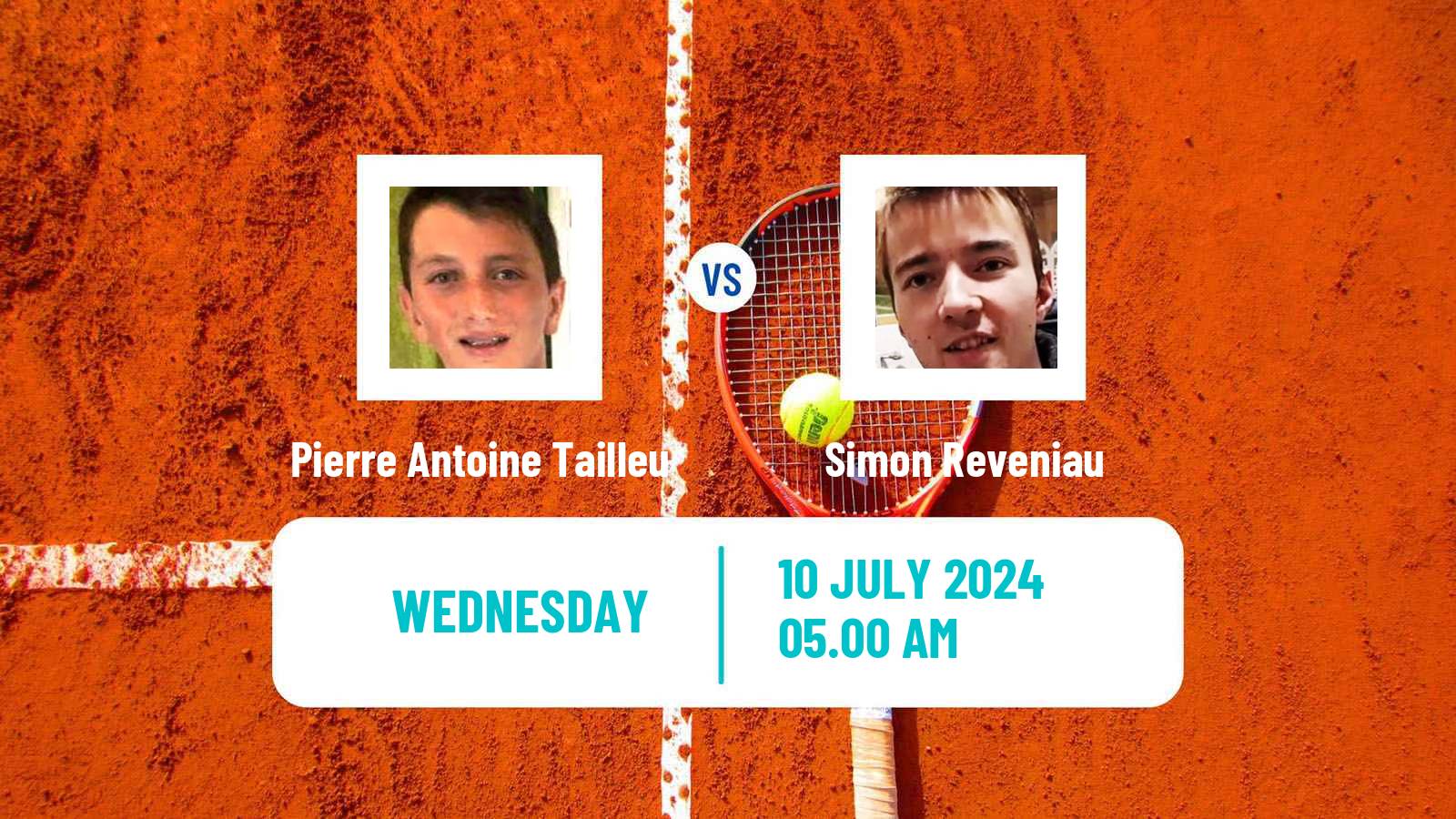 Tennis ITF M25 Uriage Men Pierre Antoine Tailleu - Simon Reveniau
