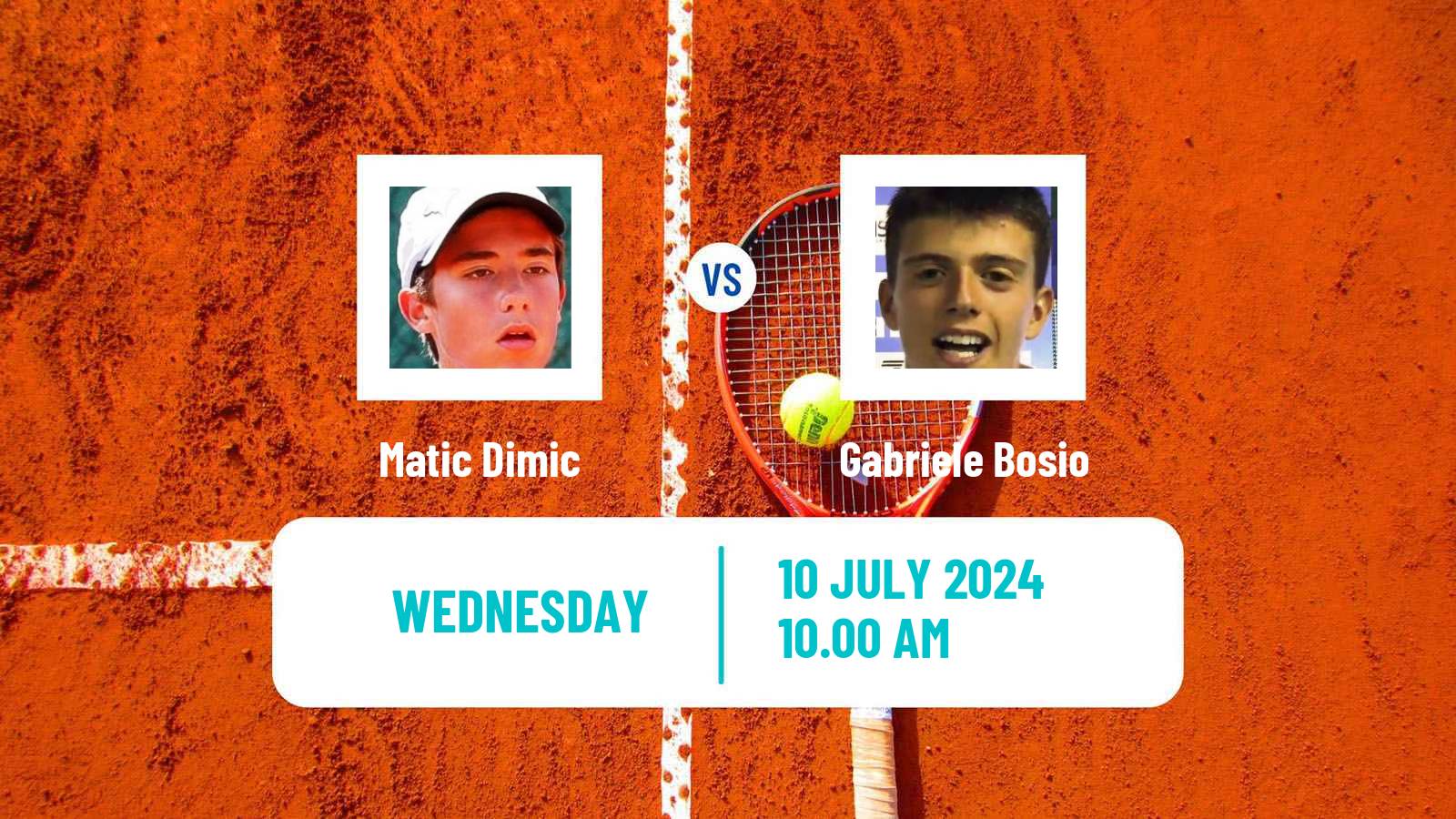 Tennis ITF M15 Litija Men Matic Dimic - Gabriele Bosio